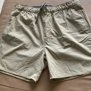 J. Crew Men's Hybrid Shorts in Khaki